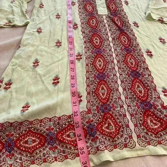 Anthropologie Women's Raga Boho Tunic Dress  viscose NEW size medium - Picture 10 of 14